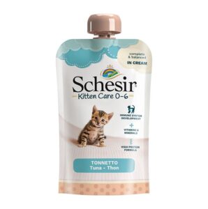 Schesir Kitten Pouch cream Tuna 0-6 (150g)