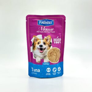 Faenbei Dog Pouch Mousse With Tuna & Chicken (130g)