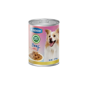 Faenbei Dog Can Chunk With Beef & Vegetables (375g)