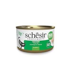 Schesir Complements Wet Cat Chicken in Jelly Can 12x70g