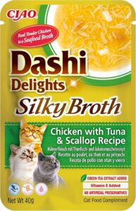 Inaba Dashi Delights Silky Broth Chicken With Tuna & Scallop (40g)