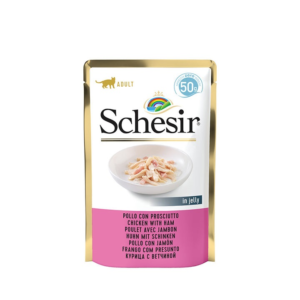 Schesir Cat Pouch Chicken&Ham (50g)