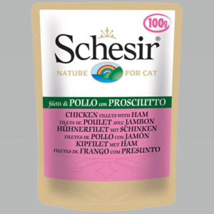 Schesir Cat Pouch POLLO PROSCIUTTO 100G