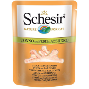 Schesir Cat Pouch TONNO PESCE AZZURRO 70G