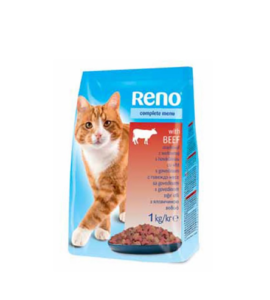Reno Cat Dry With Beef (1kg)