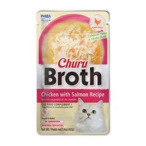 Inaba Churu Broth Chicken With Salmon Recipe (40g)