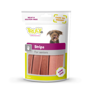 Truly Dog Senior Strips 100G