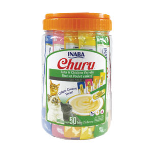 Inaba Churu Cat Tuna and Chicken Variety Jar 50 tube (700g)