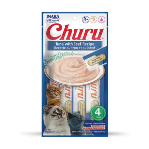 Inaba Churu Tuna With Beef Recipe (56g)