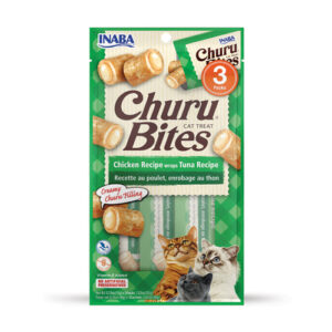 Inaba Churu Cat Bites Chicken Recipe wraps Tuna Recipe (10g*3)