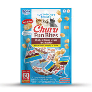 Inaba Churu Fun Bites Chicken Recipe Wraps Tuna Recipe (60g)