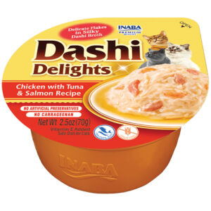 Inaba Dashi Delights Chicken With Tuna & Salmon Recipe (70g)
