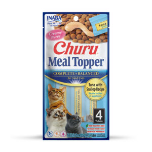 Inaba Churu Cat Meal Topper Tuna with Scallop Recipe (56g)
