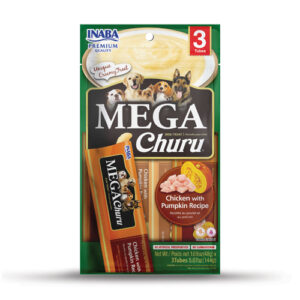 Inaba Dog Mega Churu Chicken with Pumpkin (144g)