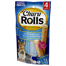 Inaba Churu Rolls Chicken Wraps Tuna Recipe (40g)