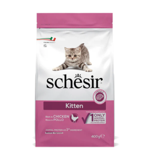 SCHESIR CAT BAG DRY KITTEN CHICKEN 6x1,5KG