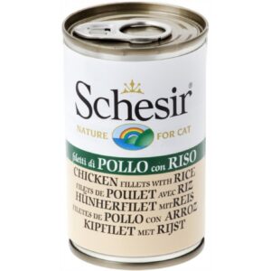 Schesir Cat Can POLLO RISO 140G