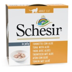 Schesir Cat Can TUNA&ALOE 85G
