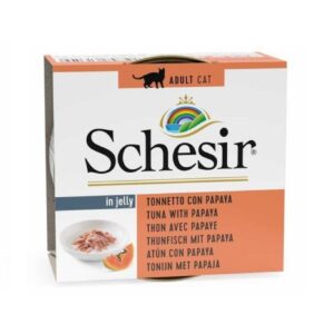 Schesir Cat Can TUNA&PAPAYA 75G