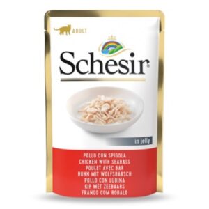 Schesir Cat Pouch Chicken&Seabass 85g