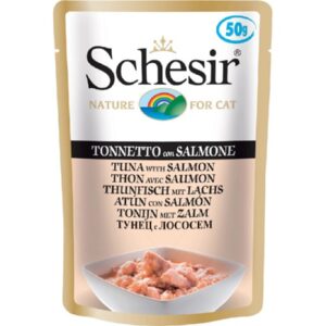 Schesir Cat Pouch TUNA&SALMON 50G