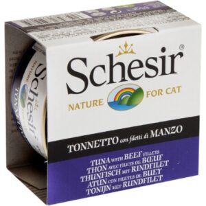 Schesir Cat Tuna&Beef 85G