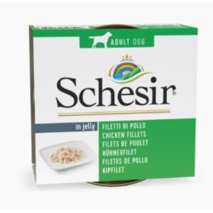 Schesir Dog Can Chicken Fillets 150g
