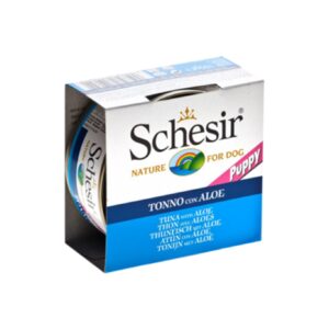 Schesir Puppy Can Tuna  Aloe 150g