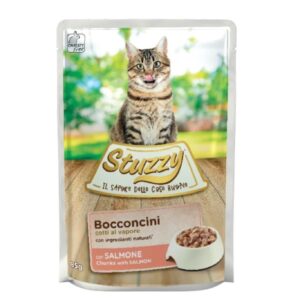 Stuzzy Cat Chunks With Salmon 85g  85g