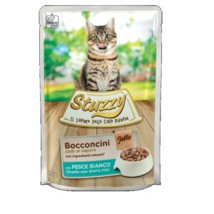 Stuzzy Cat Chunks With Fish 85g