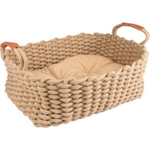 Flamingo Cat & Dog Basket Rectangle (45x32x18cm)