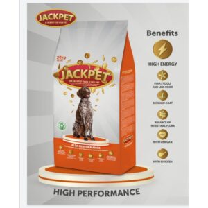 Jackpet Dog High Performance with Chicken (20kg)