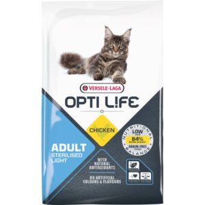 VL- Opti Life Cat Adult Sterilised/Light Chicken (1kg)
