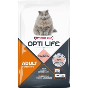 VL- Opti Life Cat Adult Sensitive Salmon (1kg)