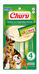 Inaba Dog Churu chicken with vegetable (56g)