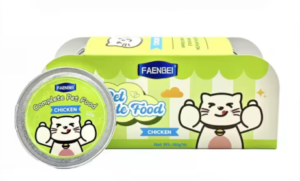 FAENEBI Mini Cat Can Food With Chicken (50g*6Pcs)